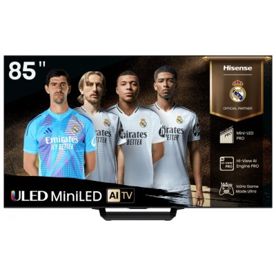 TELEVISOR 85"" MINILED UHD 4K QUANTUM DOT 165Hz 85U7Q PRO SMART TV HISENSE (Espera 4 dias)